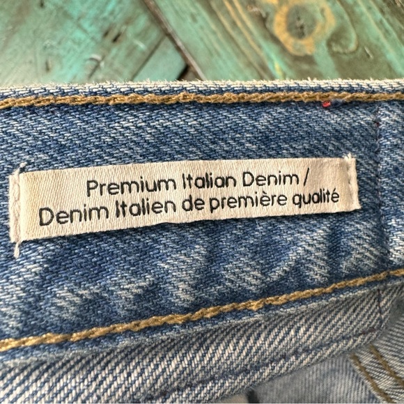 Calvin Klein High Rise Straight Jeans Premium Italian Denim Size 29 100% Cotton - Picture 10 of 16